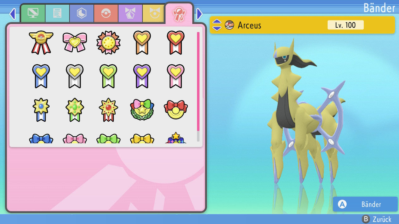 #493 Arceus Flug BDSP