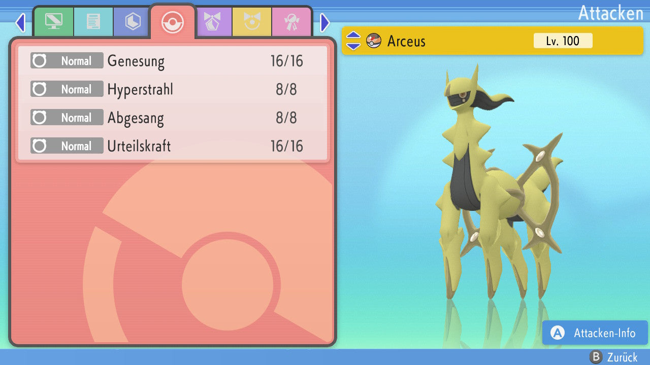 #493 Arceus Gestein BDSP