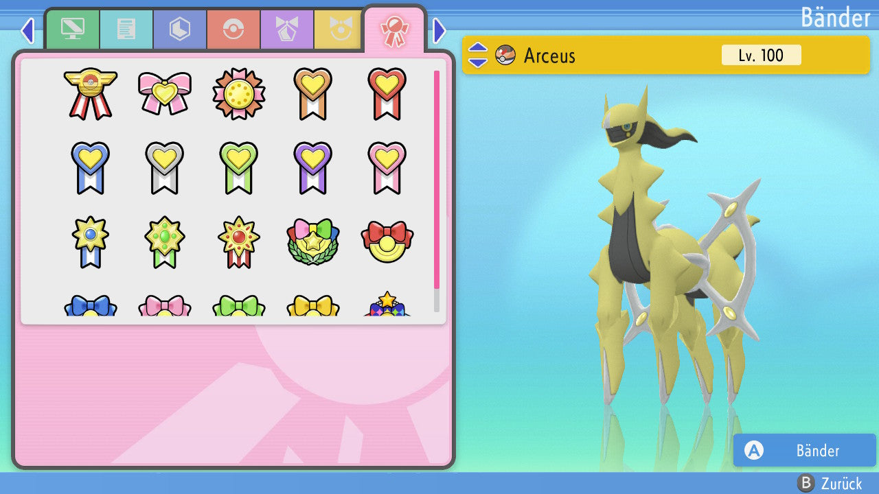 #493 Arceus Stahl BDSP