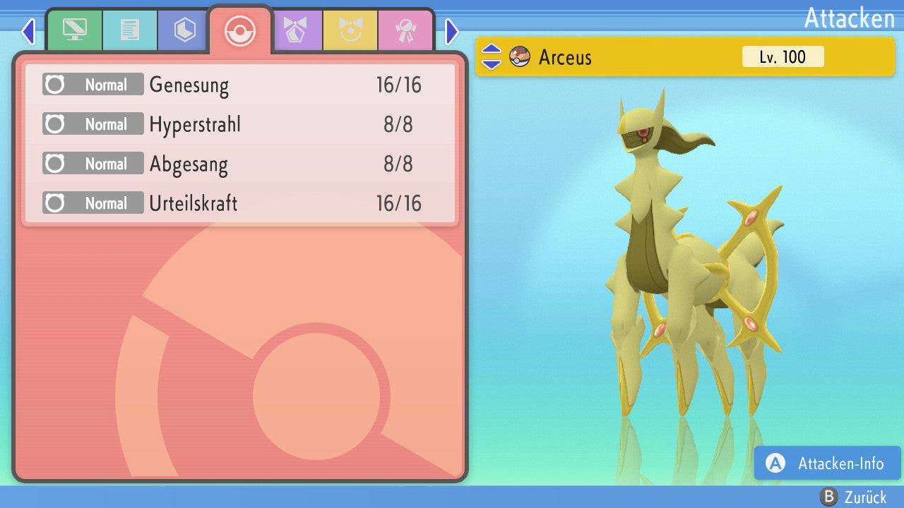 #493 Arceus Elektro BDSP
