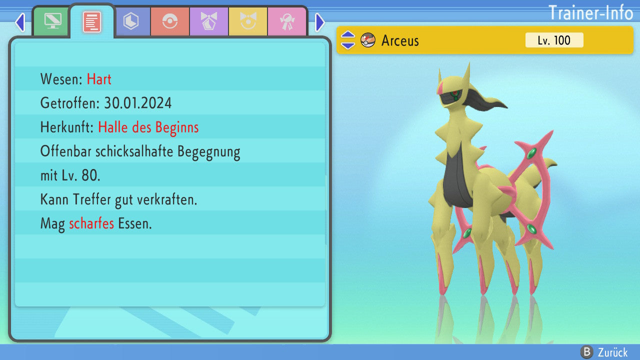 #493 Arceus Psycho BDSP