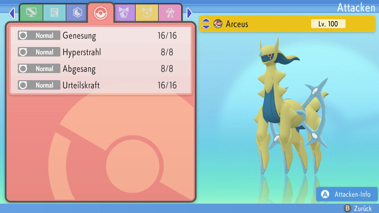 #493 Arceus Eis BDSP
