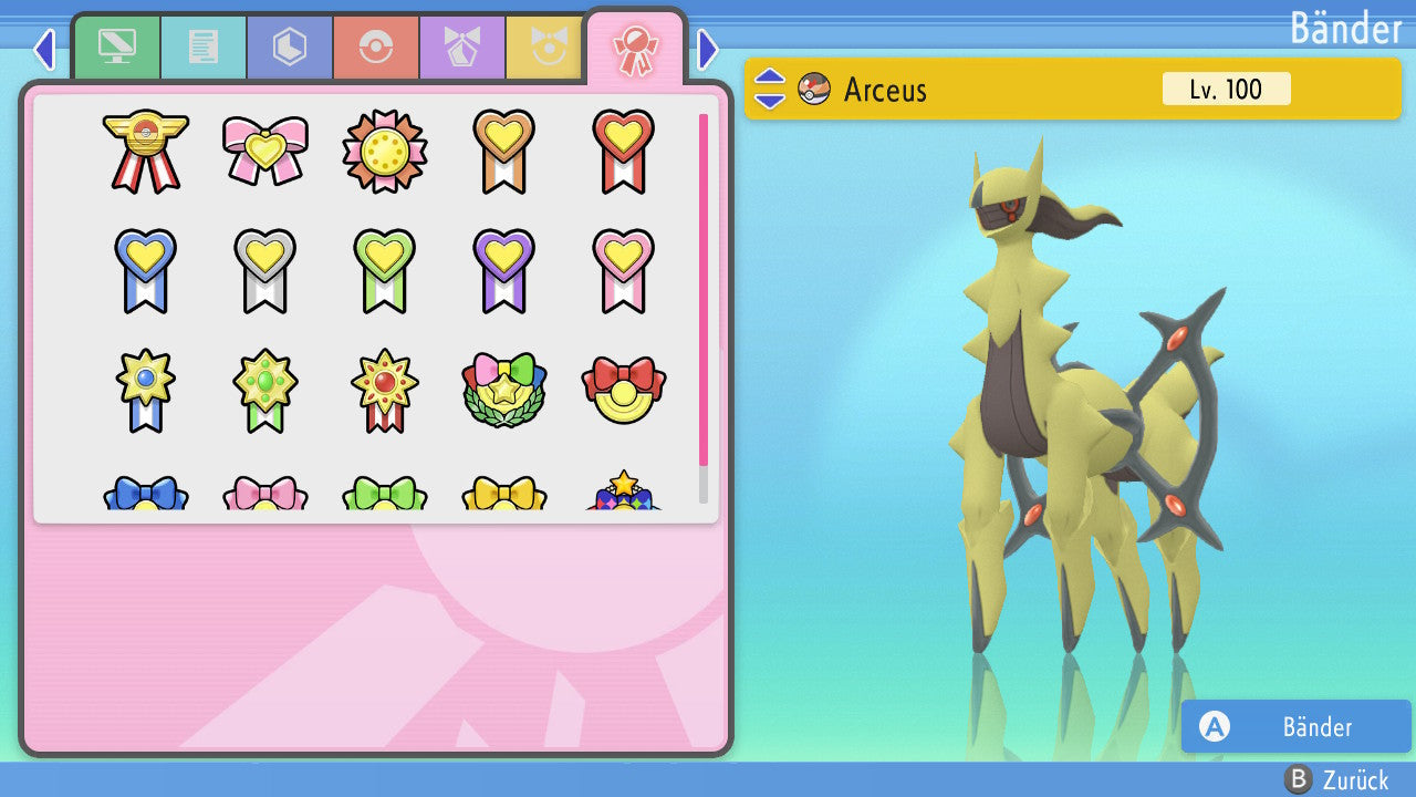 #493 Arceus Unlicht BDSP