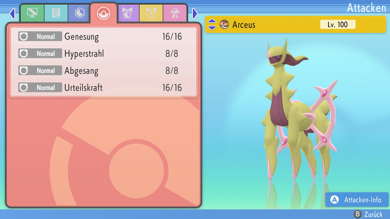#493 Arceus Fee BDSP