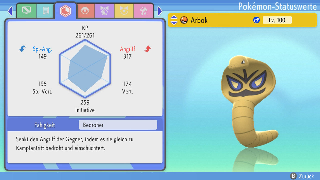 #24 Arbok PVP BDSP