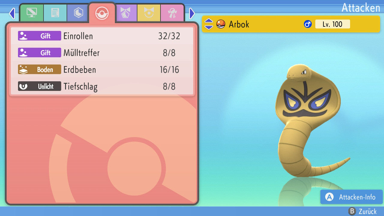 #24 Arbok PVP BDSP