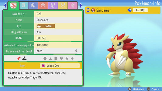 #28 Sandamer PVP BDSP