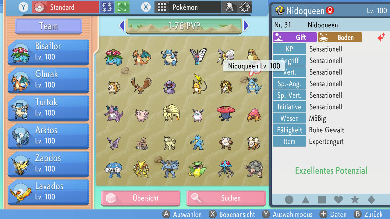 #31 Nidoqueen PVP BDSP