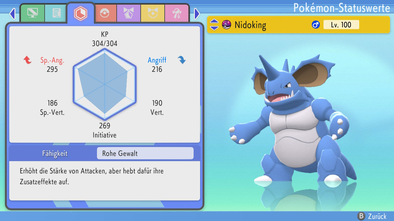 #34 Nidoking PVP BDSP