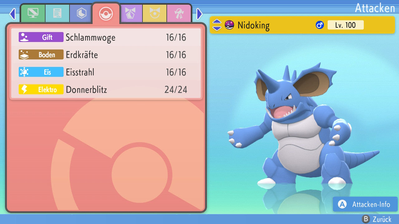 #34 Nidoking PVP BDSP