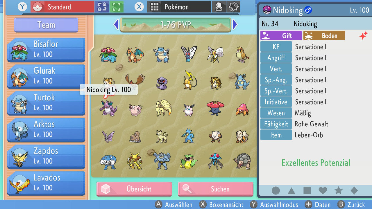 #34 Nidoking PVP BDSP