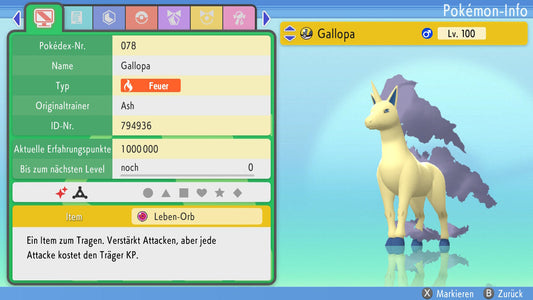 #78 Gallopa PVP BDSP