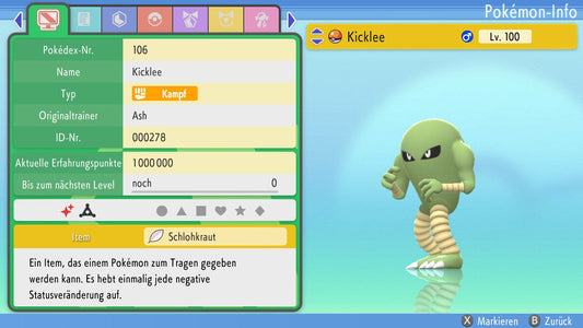 #106 Kicklee PVP BDSP