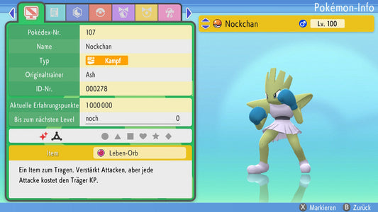 #107 Nockchan PVP BDSP