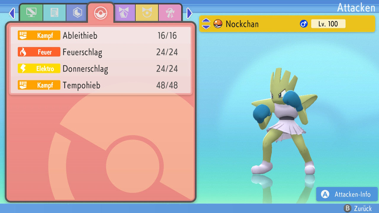 #107 Nockchan PVP BDSP