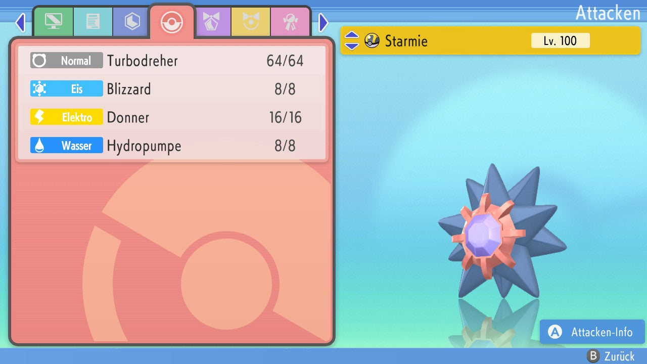 #121 Starmie PVP BDSP