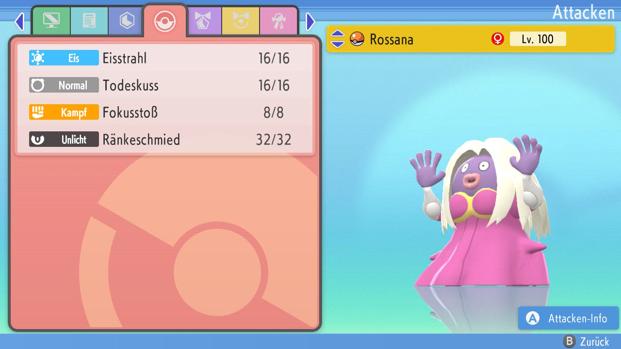 #124 Rossana PVP BDSP