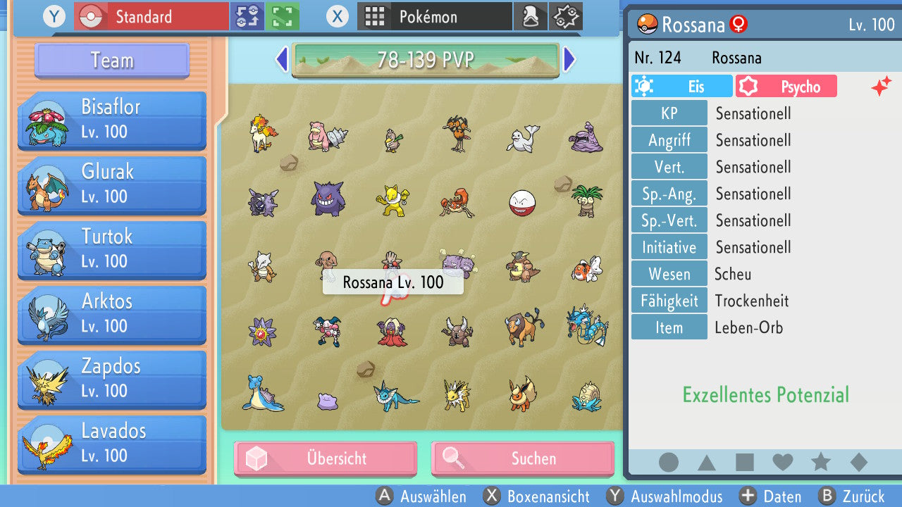 #124 Rossana PVP BDSP