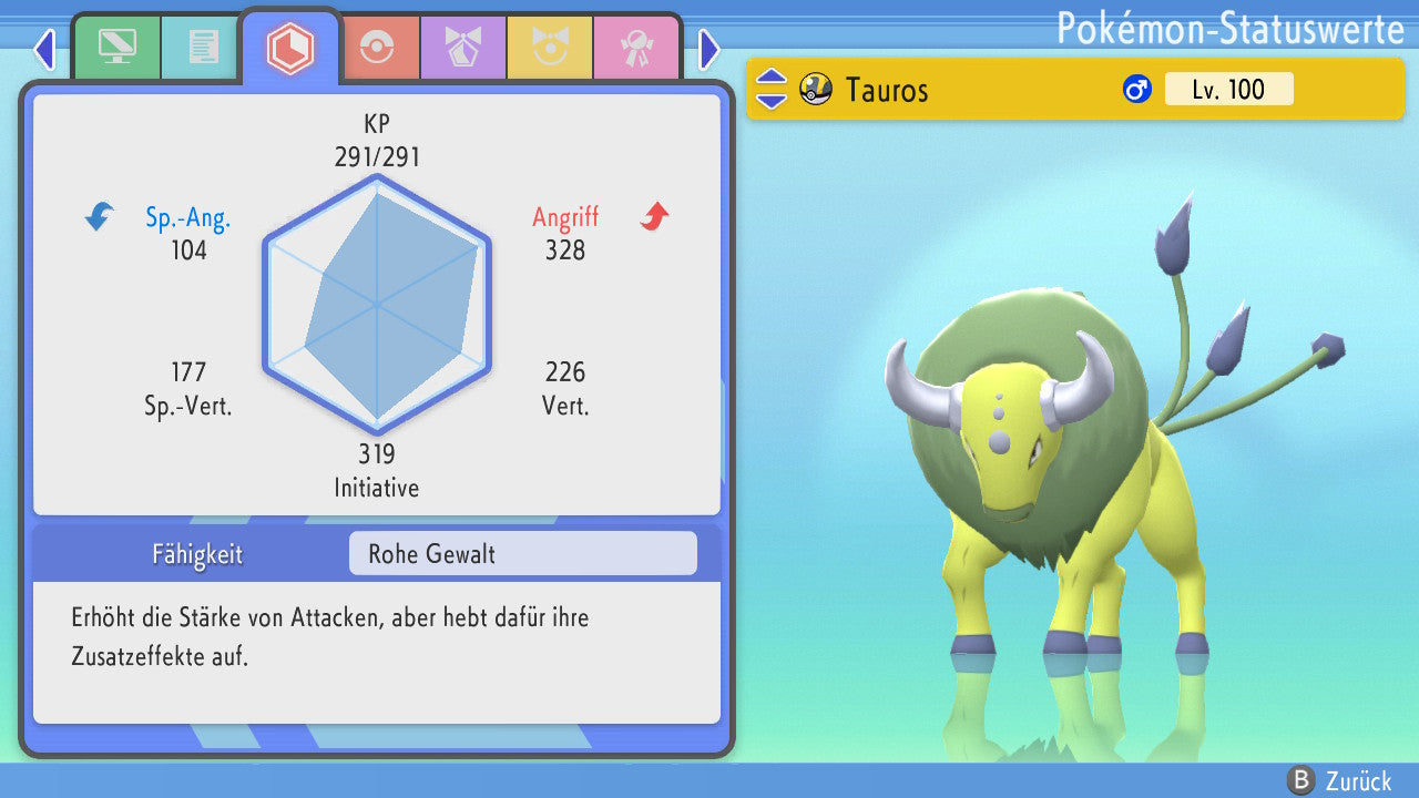 #128 Tauros PVP BDSP