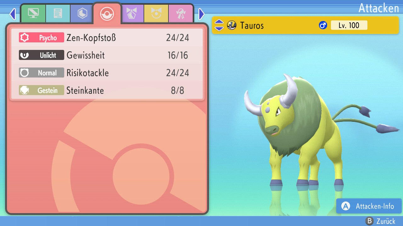 #128 Tauros PVP BDSP