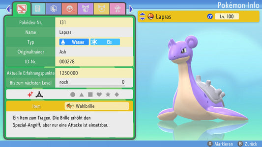#131 Lapras PVP BDSP
