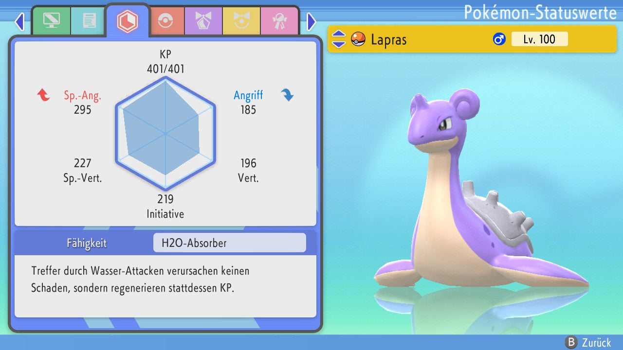 #131 Lapras PVP BDSP