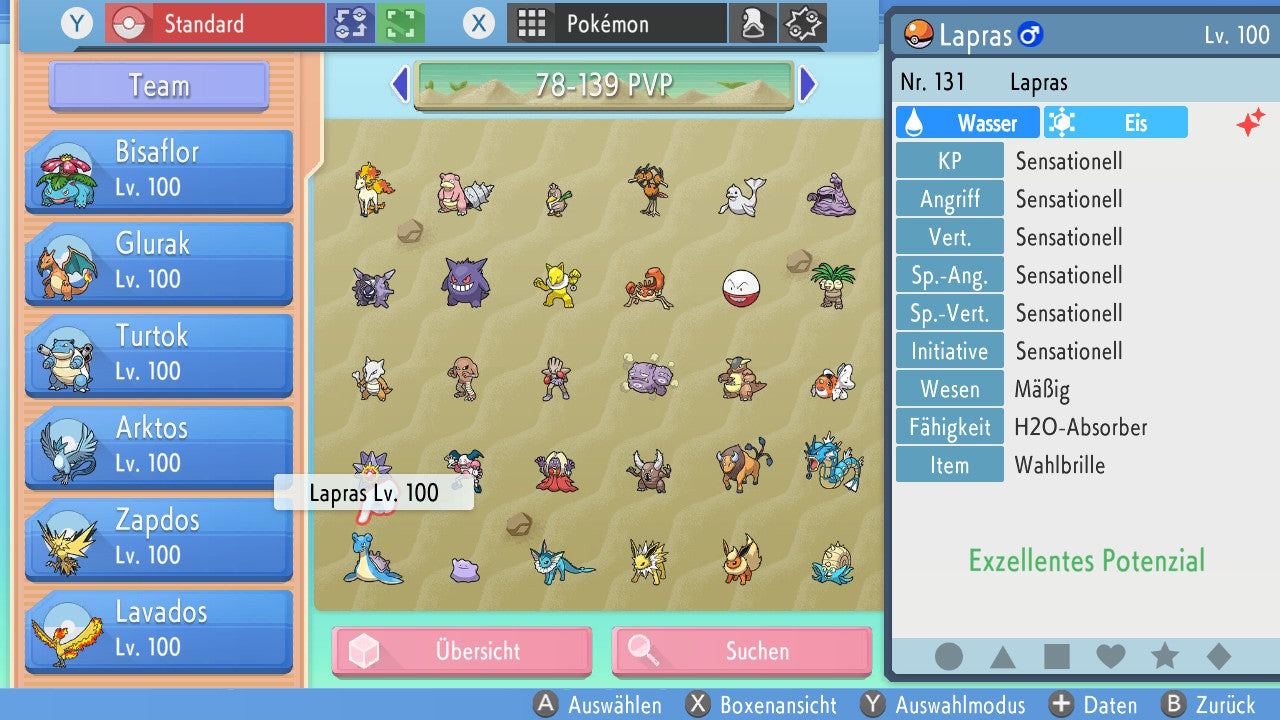 #131 Lapras PVP BDSP