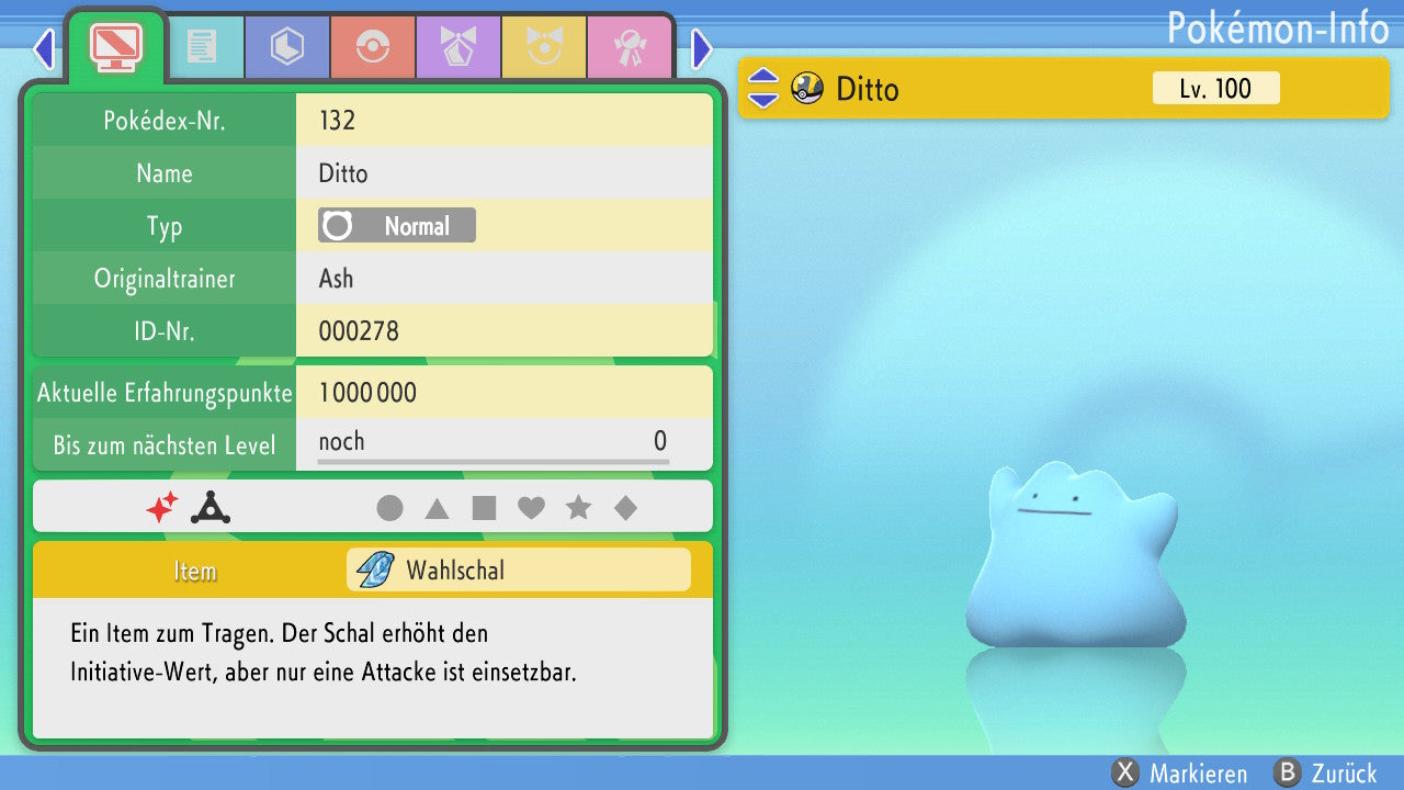 #132 Ditto PVP BDSP