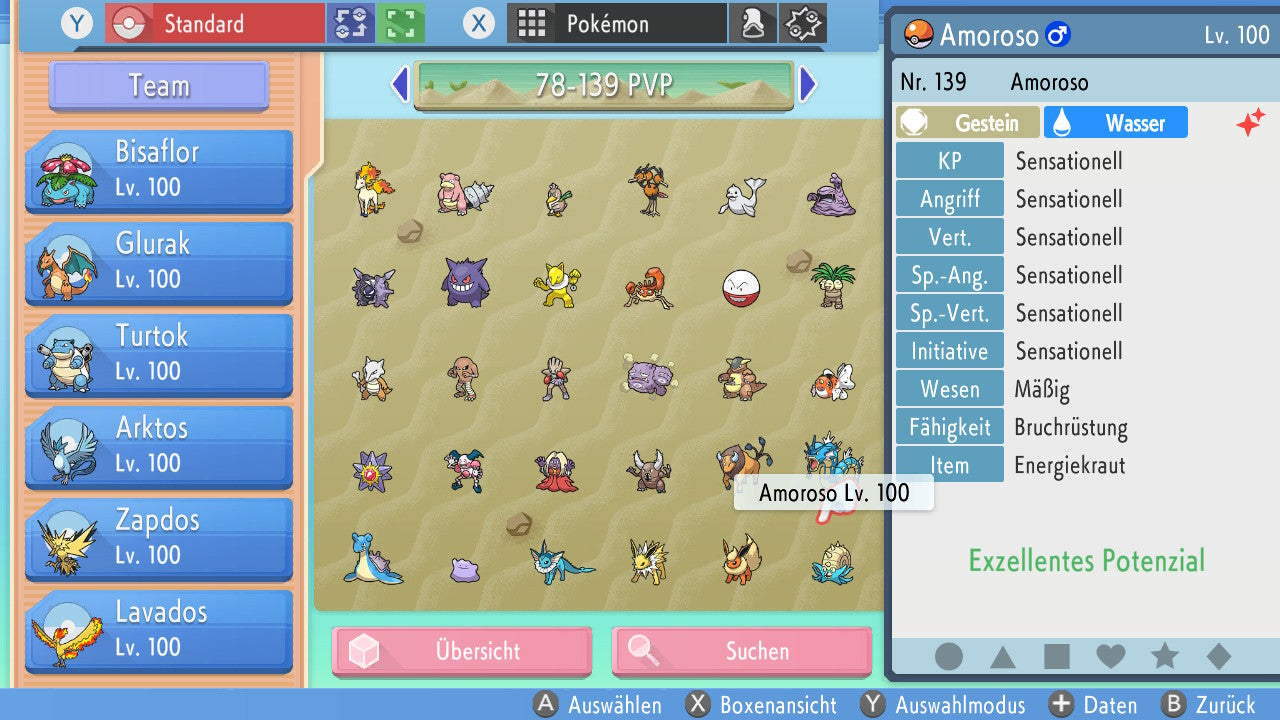 #139 Amoroso PVP BDSP