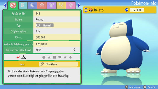 #143 Relaxo PVP BDSP