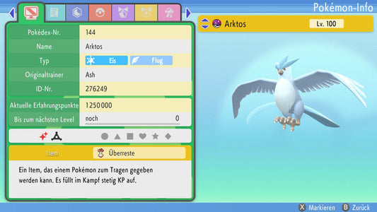 #144 Arktos PVP BDSP