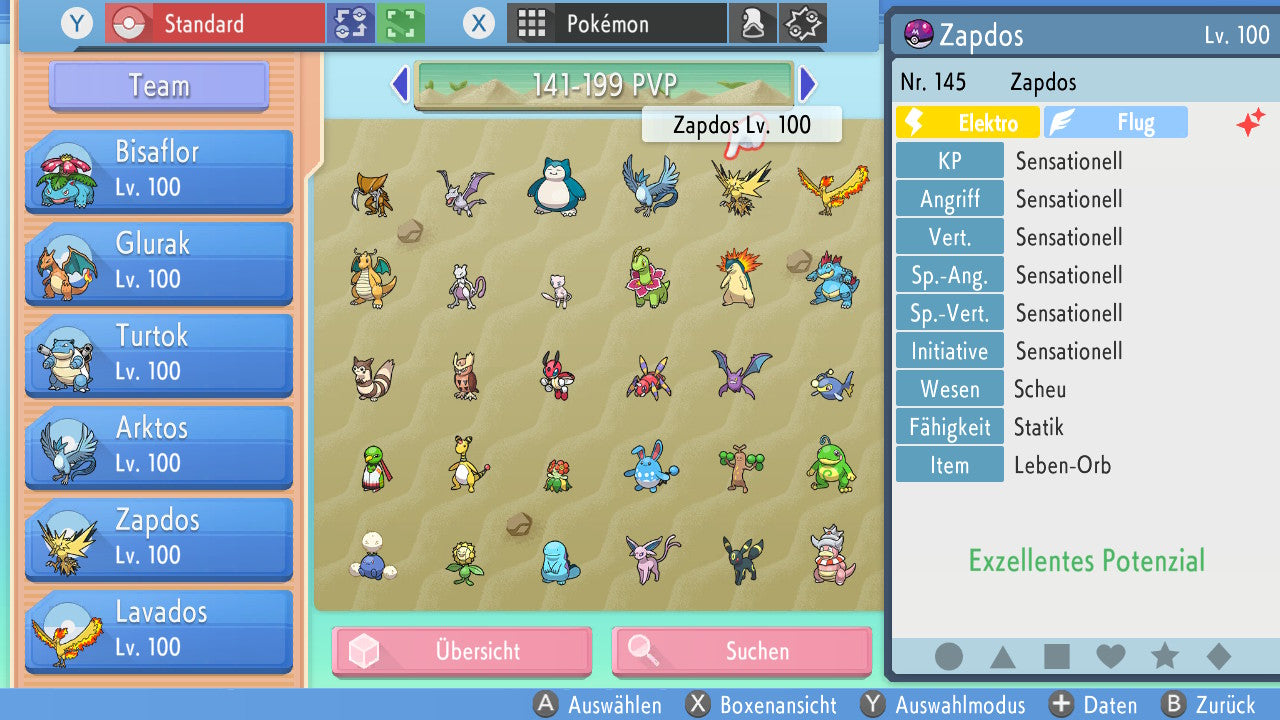 #145 Zapdos PVP BDSP