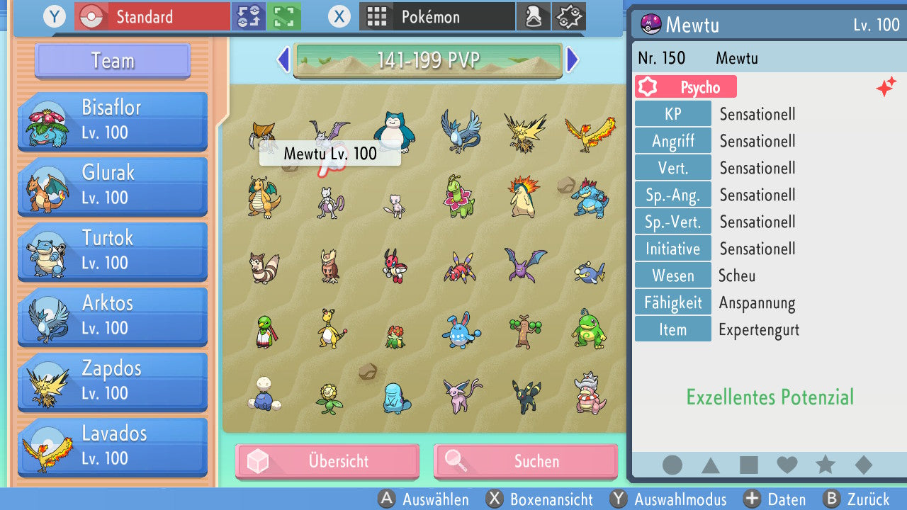 #150 Mewtu PVP BDSP