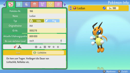 #166 Ledian PVP BDSP