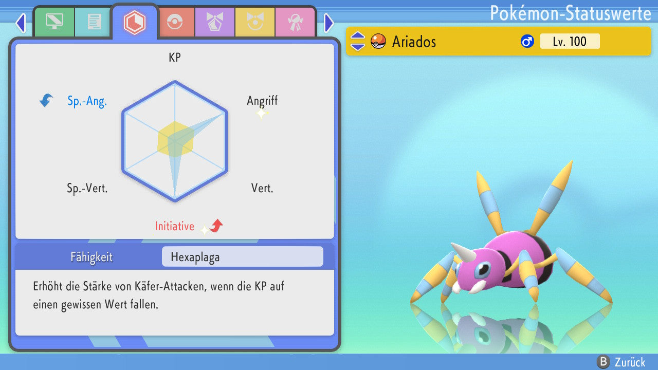 #168 Ariados PVP BDSP