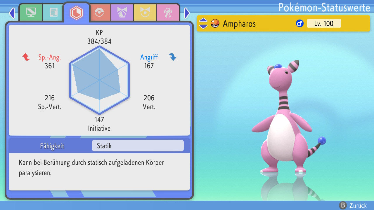 #181 Ampharos PVP BDSP
