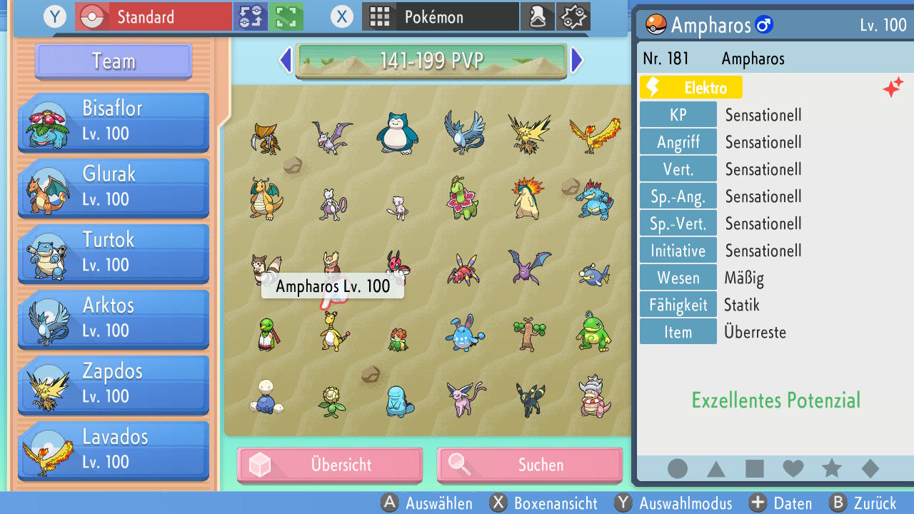 #181 Ampharos PVP BDSP
