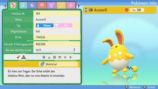 #184 Azumarill PVP BDSP