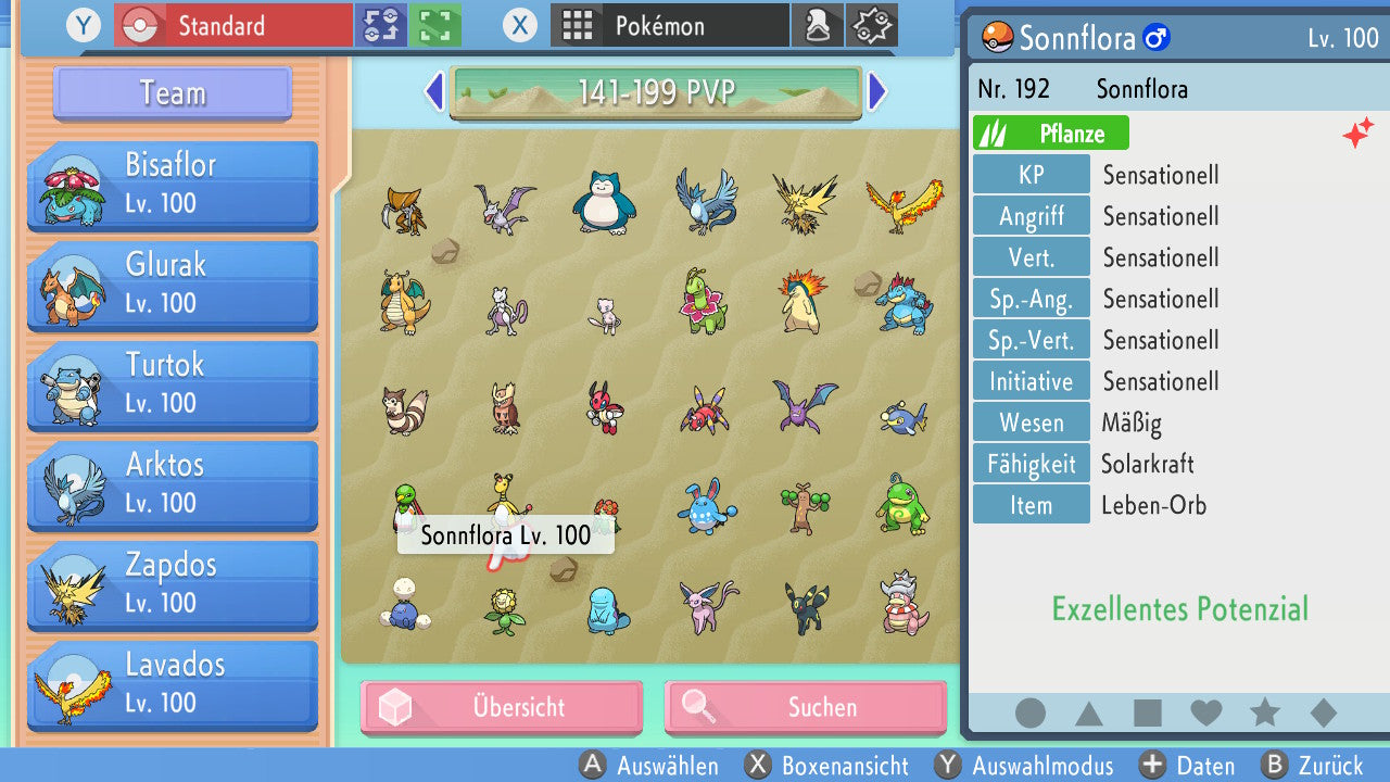 #192 Sonnflora PVP BDSP