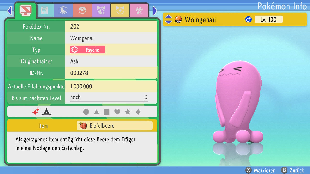 #202 Woingenau PVP BDSP