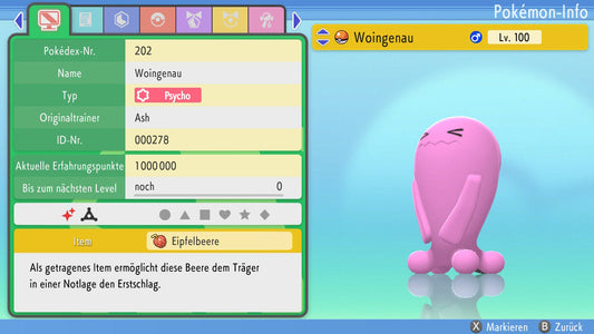 #202 Woingenau PVP BDSP