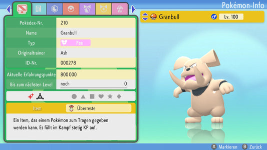 #210 Granbull PVP BDSP