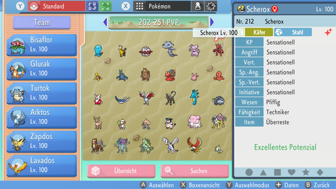 #212 Scherox PVP BDSP