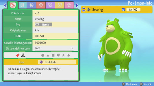 #217 Ursaring PVP BDSP