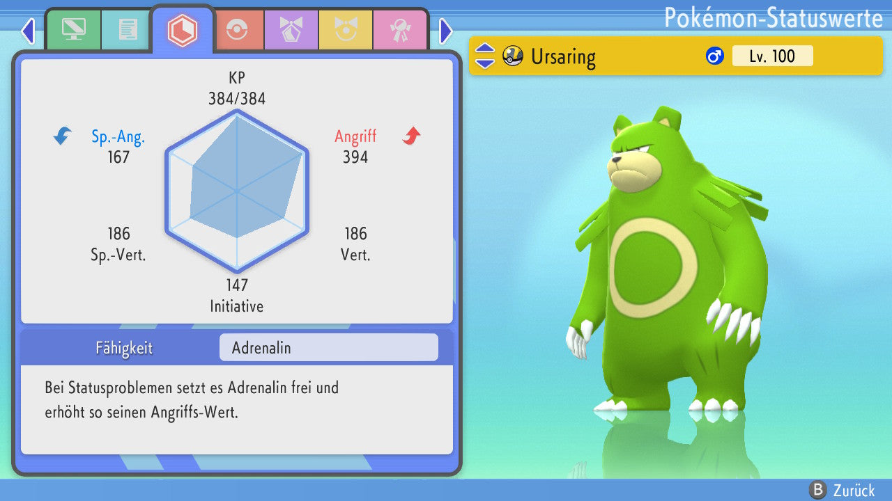 #217 Ursaring PVP BDSP