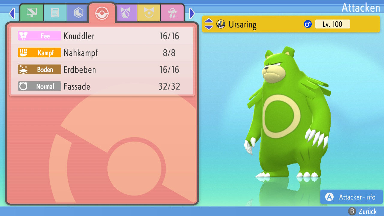 #217 Ursaring PVP BDSP