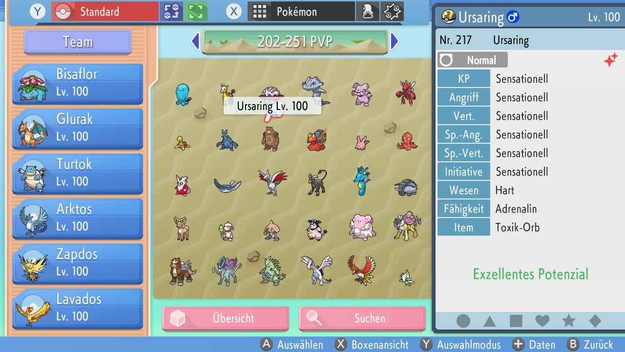 #217 Ursaring PVP BDSP