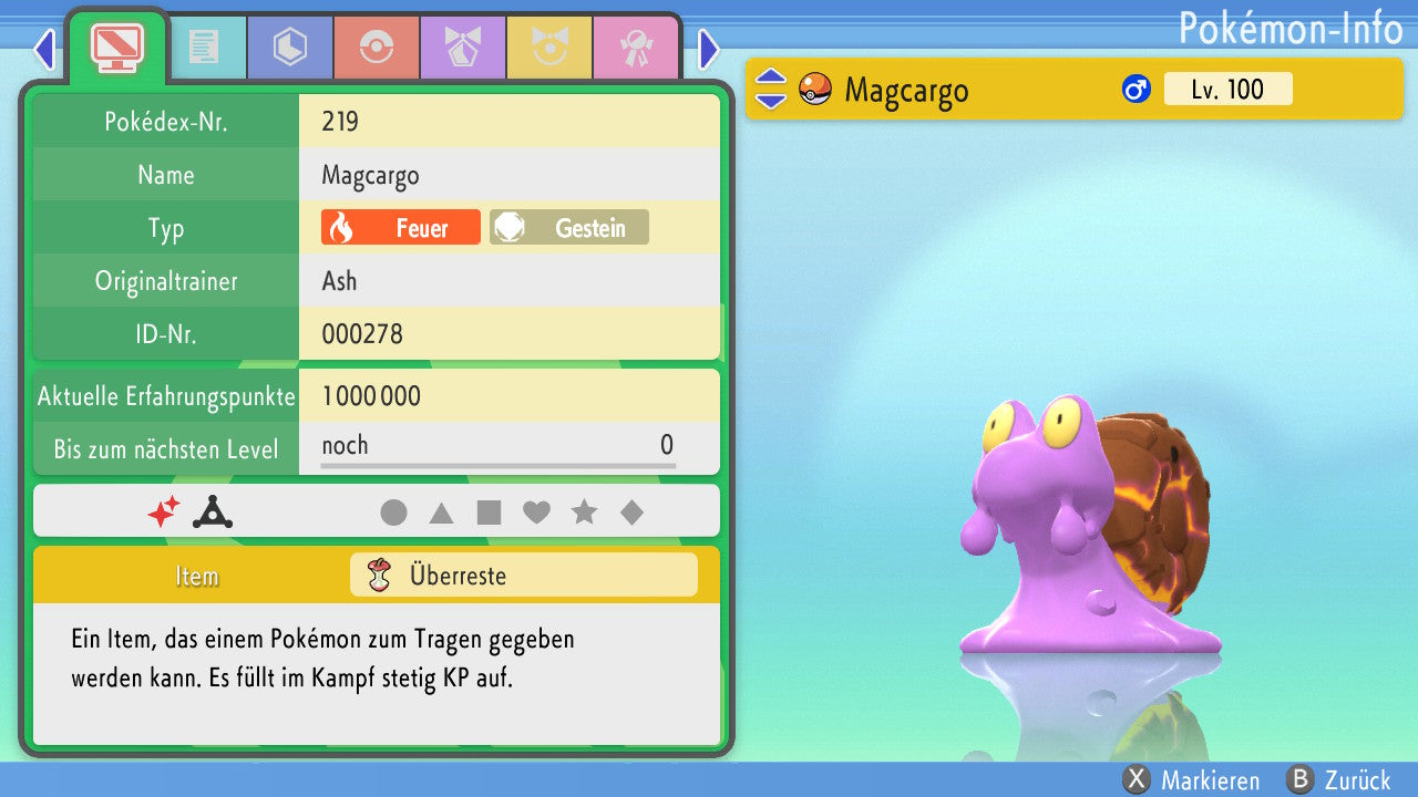 #219 Magcargo PVP BDSP