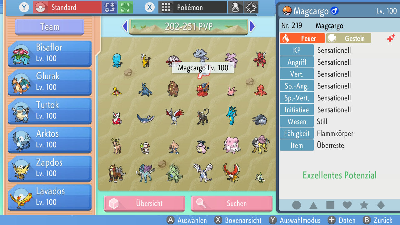 #219 Magcargo PVP BDSP