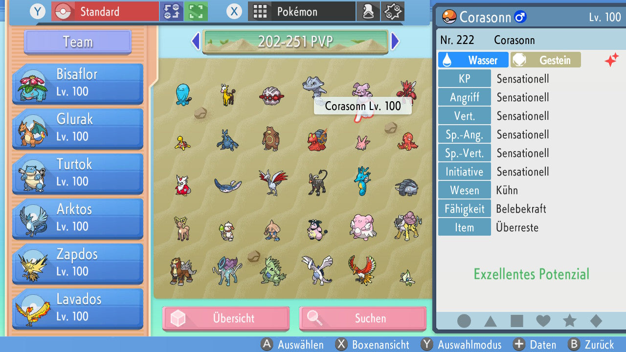 #222 Corasonn PVP BDSP